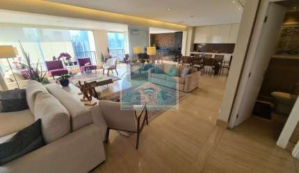 Apartamento Brooklin , 3 suites, 4 vagas, 205m², deposito e lazer de clube.