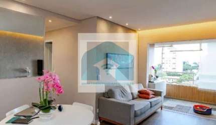 Apartamento Reformado no Brooklin ? 2 Dormitórios (Planta Original de 3) com Acabamento de Alto Padr