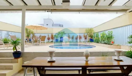 Cobertura Campo belo, 4 dormitórios, 2 suites, 3 vagas ,267m² com lazer.