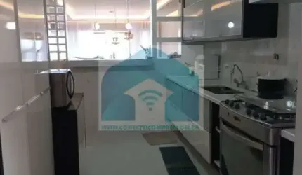 Apartamento no Enseada - Guarujá 210m²- (4 suíte) -  4 vagas Varanda Gourmet