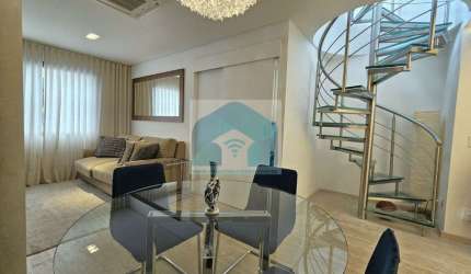 COBERTURA DUPLEX MOBILIADA - VILA NOVA CONCEIÇÃO - NOVINHA