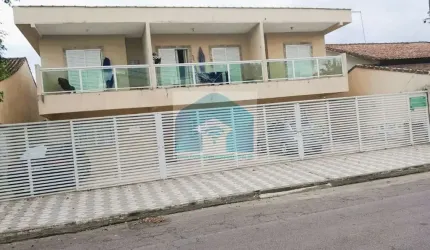 Sobrado de Condomínio, Bairro Mirim Praia Grande SP, com 2 dormitórios.