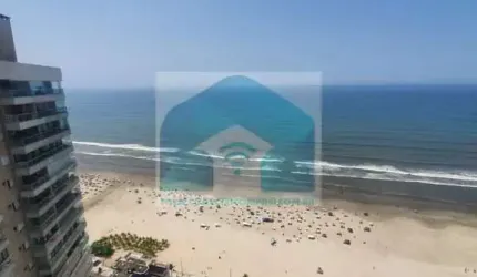 Apartamento no Bairro Mirim Praia Grande SP, com 3 dormitórios, 1 suíte