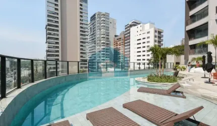 Apartamento Moema com 1 Quarto e 2 banheiros à Venda, 64 m²