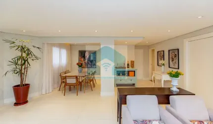 Apartamento Itaim Bibi com 3 suítes e 5 banheiros à Venda, 198 m²