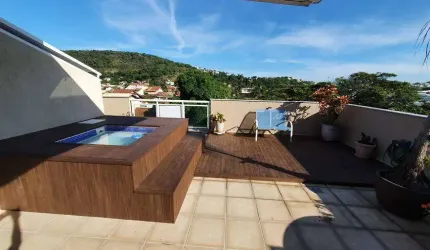 Cobertura duplex com 4 quartos Alto Padrão em Piratininga - Niterói - RJ