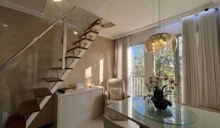 Classe A oferece esta Cobertura com 3 dormitórios à venda, 140 m² por R$ 620.000 - João Pinheiro - Belo Horizonte/MG
