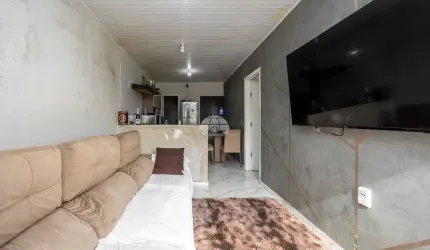 Casa com 1 quarto à venda na Rua Faveiro, 1057, Eucaliptos, Fazenda Rio Grande, 120 m2 por R$ 245.000