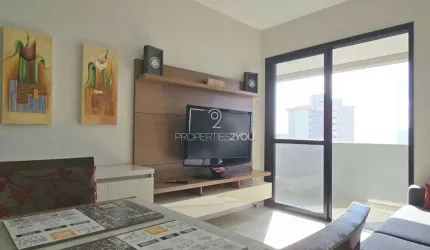 Apartamento com 1 quarto para alugar na Rua Alferes Ângelo Sampaio, Bigorrilho, Curitiba, 47 m2 por R$ 3.500