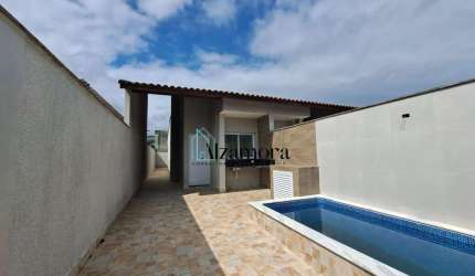 Casa Geminada 2 dormitórios com piscina no savoy em Itanhaém/SP