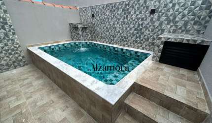Casa com 3 dormitórios, sendo 2 suítes e piscina!