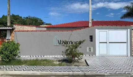Casa Nova com piscina para venda bairro Campos Elíseos Itanhaém -SP
