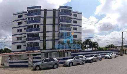 Apartamento com 2 dormitórios para alugar, 57 m² por R$ 1.237,50/mês - Monte Castelo - Parnamirim/RN