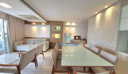 Apartamento com 3 dormitórios à venda, 140 m² por R$ 1.050.000,00 - Lagoa Nova - Natal/RN