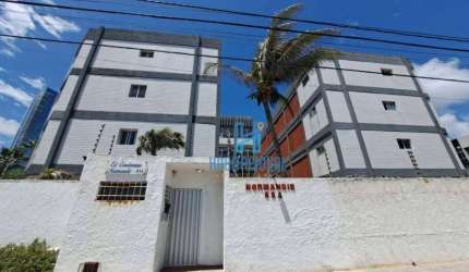 Apartamento com 1 dormitório para alugar, 51 m² por R$ 1.200,00/mês - Praia do Meio - Natal/RN