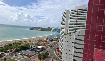 Flat com 1 dormitório para alugar, 47 m² por R$ 3.293,00/mês - Ponta Negra - Natal/RN