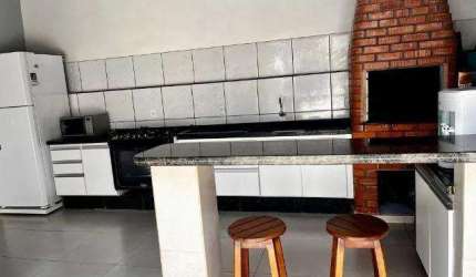 Casa em Condomínio para Venda em Cuiabá, Ribeirão da Ponte, 3 dormitórios, 1 suíte, 2 banheiros, 4 vagas