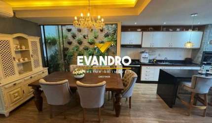 Casa em Condomínio para Venda em Cuiabá, Ribeirão do Lipa, 4 dormitórios, 3 suítes, 4 banheiros, 2 vagas