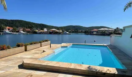 Casa para locação Fixa 5 Suites Cond Moringa, São Bento, Cabo Frio, RJ