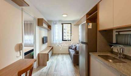 Apartamento com 1 dormitório para alugar, 24 m² por R$ 3.321,00/mês - Butantã - São Paulo/SP