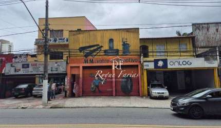 Galpão com Mezanino para alugar, 188 m² por R$ 6.429/mês - Umuarama - Osasco/SP