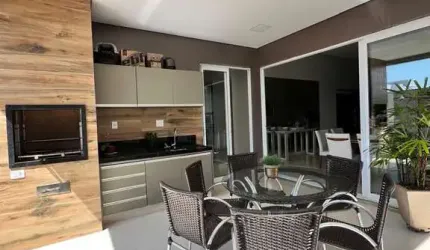 Casa em condomínio fechado com 3 quartos à venda no Novo Mundo, Uberlândia  por R$ 1.440.000