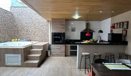 Casa em condomínio fechado com 3 quartos à venda no Morada da Colina, Uberlândia  por R$ 890.000
