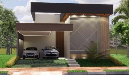 Casa em condomínio fechado com 3 quartos à venda no Grand Ville, Uberlândia  por R$ 1.350.000
