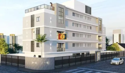 Apartamentos Para Vender com 02 quartos 01 suíte no bairro Altiplano Cabo Branco em João Pessoa