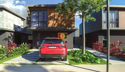 Casa em Condomínio Para Vender com 03 quartos 03 suítes no bairro Jacaré em Cabedelo