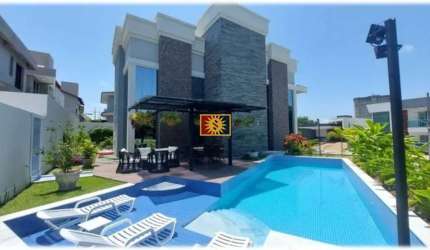 Vendo Casa, Porteira Fechada, com 04 quartos 03 suítes no Altiplano Cabo Branco - João Pessoa