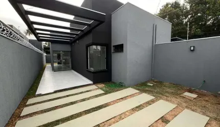 Casa térrea com gourmet no Stª Luzia