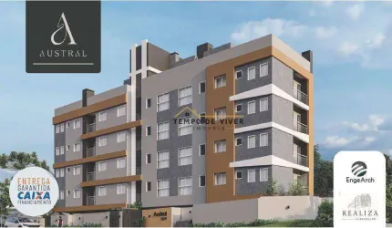 Apartamento com 2 dormitórios à venda, 54 m² por R$ 389.990,00 - Hauer - Curitiba/PR