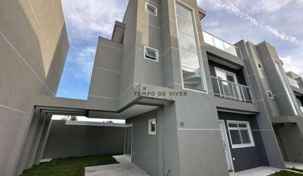 Sobrado com 3 dormitórios à venda, 129 m² por R$ 850.000,00 - Capão Raso - Curitiba/PR