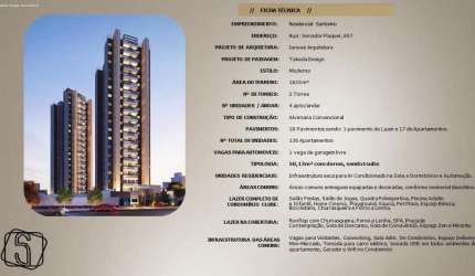 Apartamento para Venda em Santo André, Centro, 2 dormitórios, 1 suíte, 1 banheiro, 1 vaga