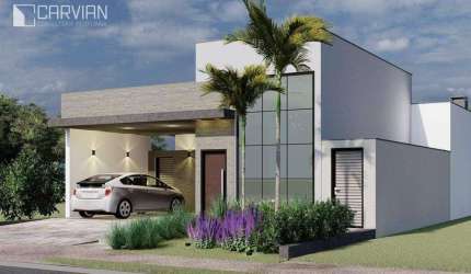Casa de Condomínio para venda em Residencial Alto Do Castelo de 182.00m² com 3 Quartos, 3 Suites e 4 Garagens