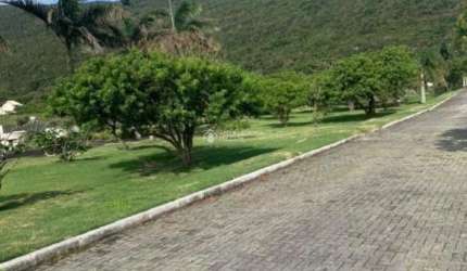 Terreno em condomínio fechado à venda na Estrada Francisco Thomas dos Santos, 19, Pântano do Sul, Florianópolis, 390 m2 por R$ 440.000