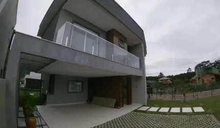 Casa em condomínio fechado com 3 quartos à venda na Avenida Red Park, 40, São João do Rio Vermelho, Florianópolis, 212 m2 por R$ 1.490.000
