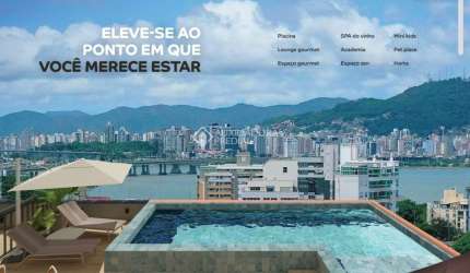 Apartamento com 1 quarto à venda na Rua Pascoal Simone, 315, Coqueiros, Florianópolis, 25 m2 por R$ 422.519