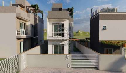 Casa em condomínio fechado com 2 quartos à venda no Ribeirão da Ilha, Florianópolis , 106 m2 por R$ 550.000