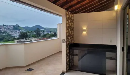 Cobertura com 1 dormitório à venda, 62 m² por R$ 230.000 - Centenário - Juiz de Fora/MG