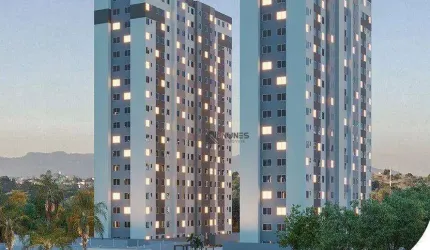 Apartamento com 1 dormitório à venda, 30 m² por R$ 171.500 - Grama - Juiz de Fora/MG