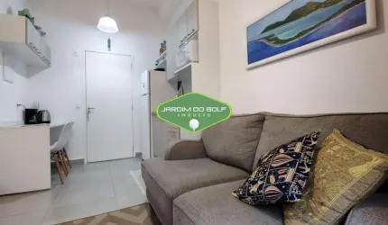 Apartamento Garden para aluguel Santo Amaro 43m² 1 quarto 1 vaga