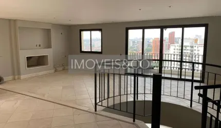 Imóvel de luxo no Campo Belo: Cobertura com 4 quartos, 4 suítes, 801,09m² - Venda ou Locação em SP