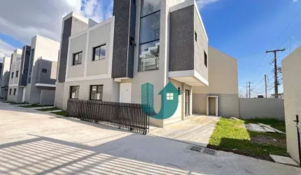 Sobrados triplex novos  no Uberaba - 3 quartos c/ suite, 2 vagas