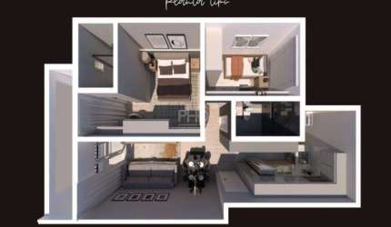Apartamento à venda, 2 quartos, 1 suíte, 2 vagas, Anchieta - São Bernardo do Campo/SP