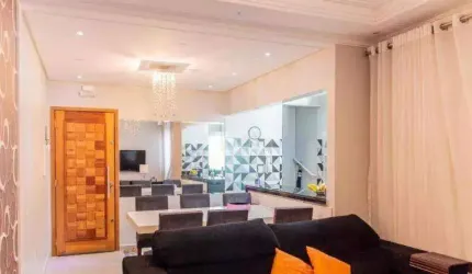Cobertura à venda, 4 quartos, 2 suítes, 3 vagas, Campestre - Santo André/SP