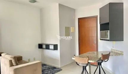 Loft Moderno Mobíliado com 1 Quarto, Vaga de Garagem em Localização Privilegiada