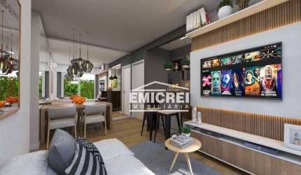 Apartamento com 1 dormitório à venda, 44 m² por R$ 246.000,00 - Santo André - São Leopoldo/RS