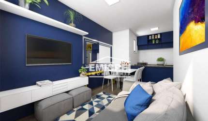 Apartamento com 2 dormitórios à venda, 47 m² por R$ 218.351,00 - Feitoria - São Leopoldo/RS